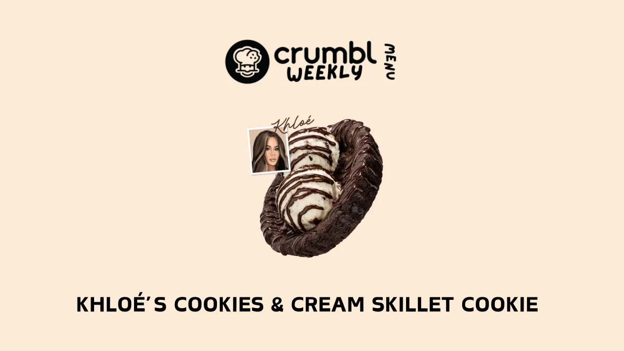 Crumbl Cookies Khloé’s Cookies & Cream Skillet Cookie Review